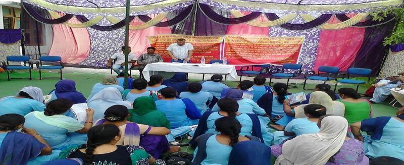 SVEEP Activities in District Samba for the week 11-08-14 to 16-08-14 11 th of August, 2014 - (Monday) ASHA workers were made aware about the registration of new voters and voting rights at the office