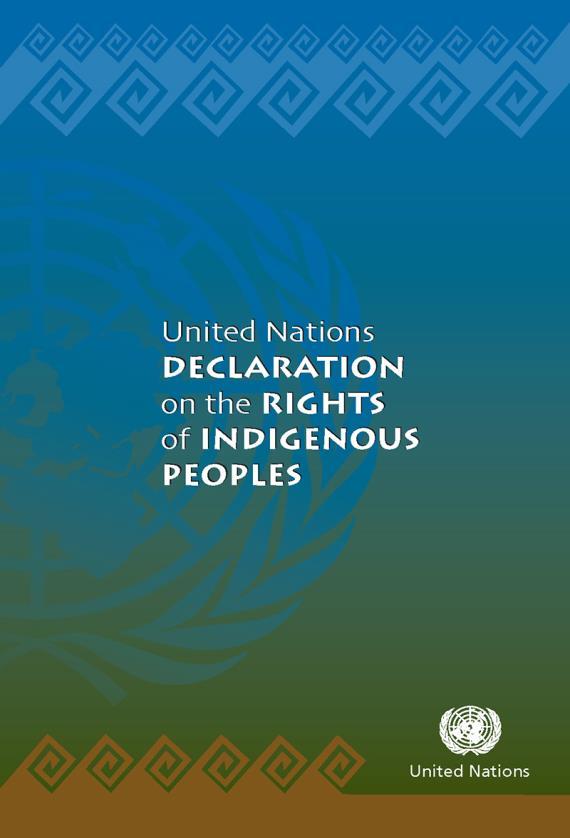 The United Nations Declaration on the Rights of Indigenous Peoples (UNDRIP) Article 25 of The United Nations Declaration on the Rights of Indigenous Peoples (UNDRIP) declares Indigenous Peoples have