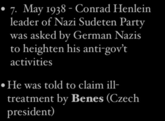 was asked by German Nazis to