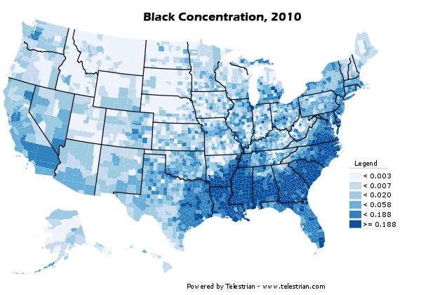 NATIONAL DEMOGRAPHIC SNAPSHOT 42 million African-Americans represent 12.6% of the population. o White 72.4% o Latino 16.3% More than 57% of African-Americans reside in the South. Median Age: 32.6 (39.