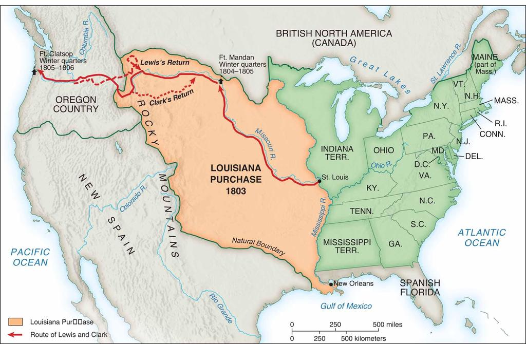 The Louisiana Purchase and