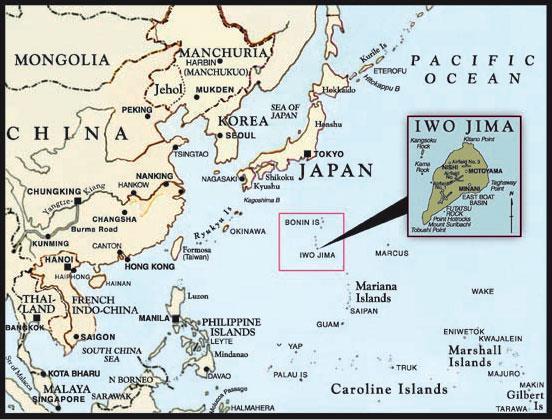 Iwo Jima Island Hopping Strategic significance =