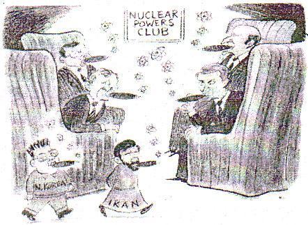 terrorism depicted in the cartoon. 2.