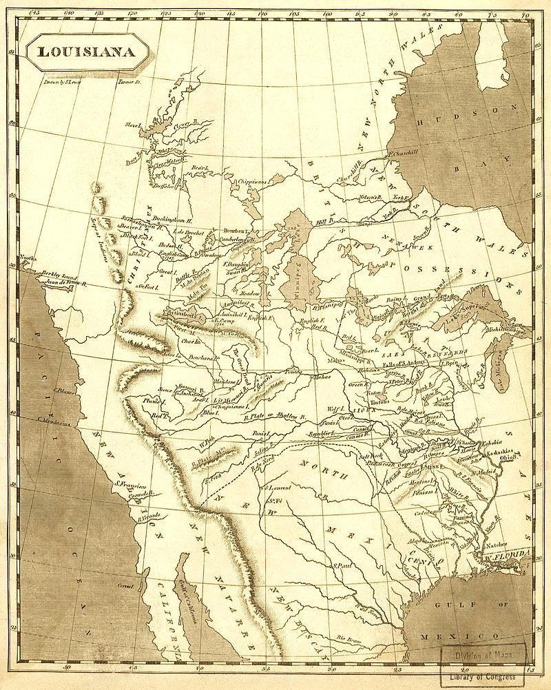Directions: The Louisiana Purchase was America s 1803 purchase of 828,000 square miles of territory in North America from France.