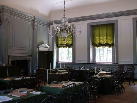 The Constitutional Convention begins 1787 - Philadelphia Delegates from all the states invited to a convention