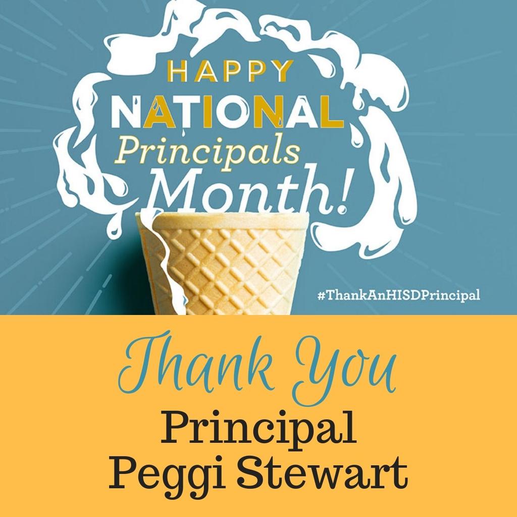 Page 13 October is National Principals Month The Westside High School PTO would like to acknowledge Mrs. Peggi Stewart for National Principals Month! Mrs. Stewart has been Principal at Westside since 2013.