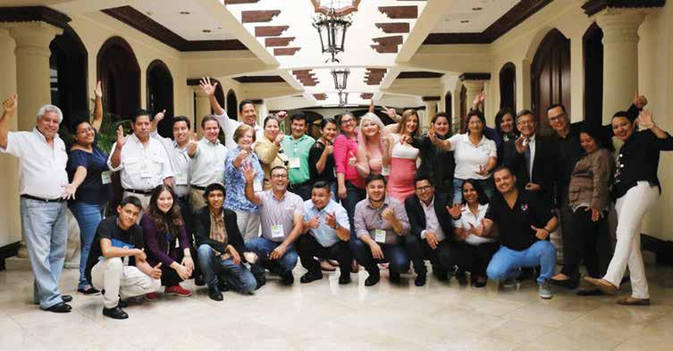 Participants in the 7th Central American Seminar on Local Actors, The role of civil society organizations