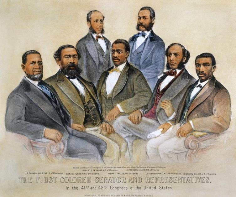 African American Politics The Republicans dominated Southern politics due to 700,000 African Americans.