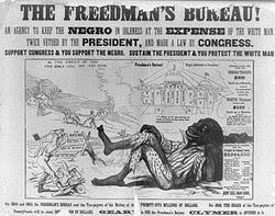 Civil Rights Act of 1866 Johnson, never a supporter of the Freedman s Bureau, undermined its power by making it return all confiscated land to the south.