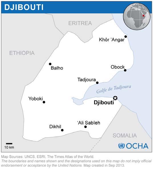 ILLUSTRATIVE Djibouti Strategy Note 26,000 refugees (of which 4,200 Yemeni; 13,200 Somali refugees; 7,700 Ethiopians; 1,100 Eritreans).