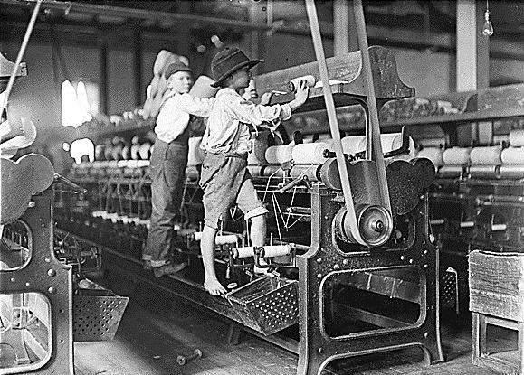 THROUGH CHILDREN S EYES HI 307 Child labor working in the textile mills during World War II This course examines selected crises in twentieth century history through literary, film and other recorded