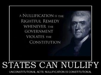 Nullification Threat In an attempt to avoid paying the tariff, John Calhoun (Jackson s VP from SC), developed the Theory of Nullification South Carolinians argued that states could nullify the Tariff