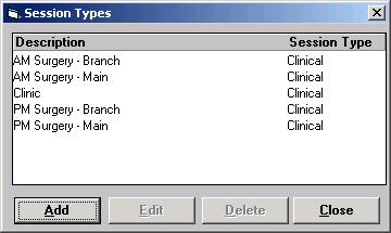 2. If you have a branch surgery and all sites use Appointments, it is recommended that you have a set of session headers for each site.