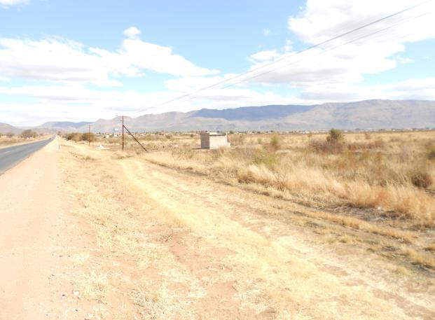 There are also tracks of vacant land along the N11. There is uncertainty regarding ownership of this land.
