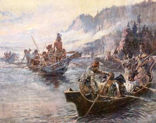 BR Review Question #2 The Corps of Discovery commissioned by President Thomas Jefferson and led by Lewis and Clark A) accomplished Jefferson's goal of discovering an all-water route to the Pacific