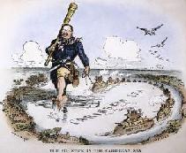 5b) Roosevelt expanded the Monroe Doctrine as a way to prevent European involvement in the affairs of Caribbean and South American countries The Roosevelt Corollary to the Monroe Doctrine Asserted