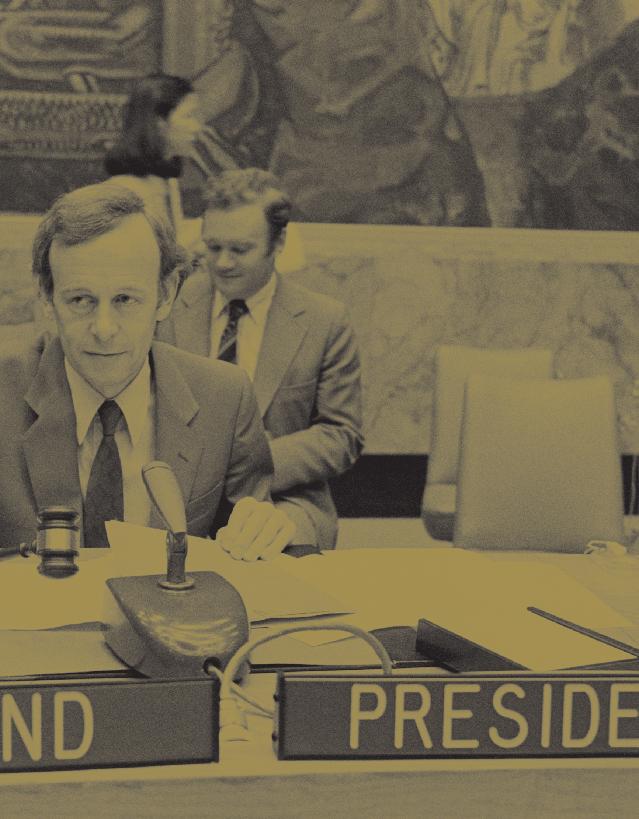 Ireland and the United Nations As members of the Security Council in the past we have shown independence, courage and consistency. We bring no partisan agenda to the table.