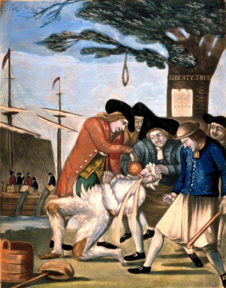 Appendix D: The Bostonians Paying the Excise Man, and The Able Doctor, or America Swallowing the Bitter Draught Item 1895 Phillip Dawe (c.1750 c.