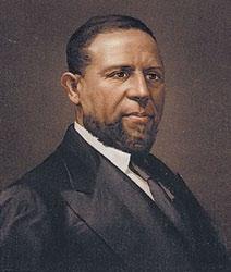 Clergyman and educator Hiram Revels was the first African American elected to the U.S. Senate in 1870. Reading Check Summarize What reforms did Reconstruction state governments carry out?