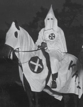 noted, A white man s government [is] the most popular rallying cry we have. In 1866 a group of white southerners in Tennessee created the Ku Klux Klan.