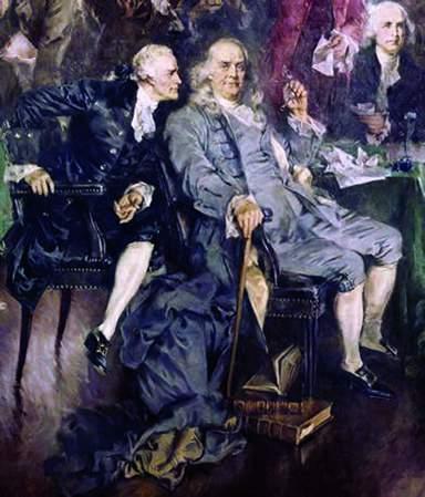 Most of the delegates were in their 30s or 40s, but Benjamin Franklin was the oldest delegate at age 81.