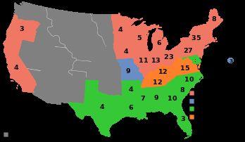 Election of 1860 (8E) Abraham Lincoln emerged as the winner, receiving no electoral