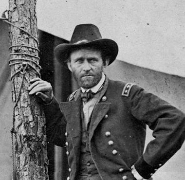 Ulysses S. Grant/ William T. Sherman/ Union Generals (9C) Union General & Commander of the Army of the Potomac.