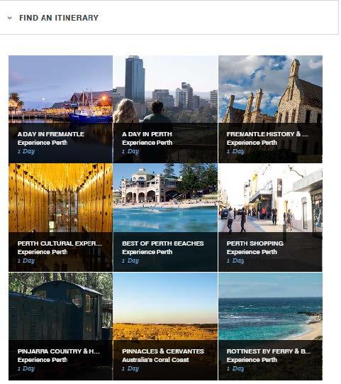 ASEAN is building integrated trip planning facilities and supporting the development of e-visas Western Australia tourism website Turkey tourism website The Western Australia website has specific