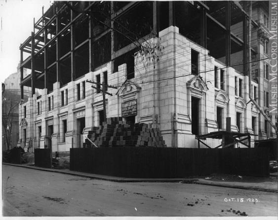 Right: Sun Life Building in 1931