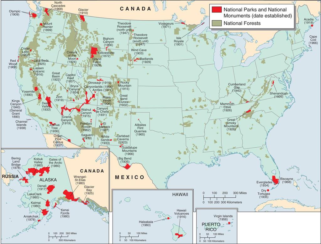 MAP 21 2 The Growth of Federal Reserves,