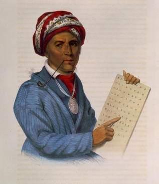 A leader named Sequoyah had developed a written alphabet for the Cherokee. Using these letters, the Cherokee learned to read and write.