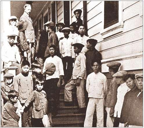 Some Chinese immigrants were detained at Angel Island for weeks or months in