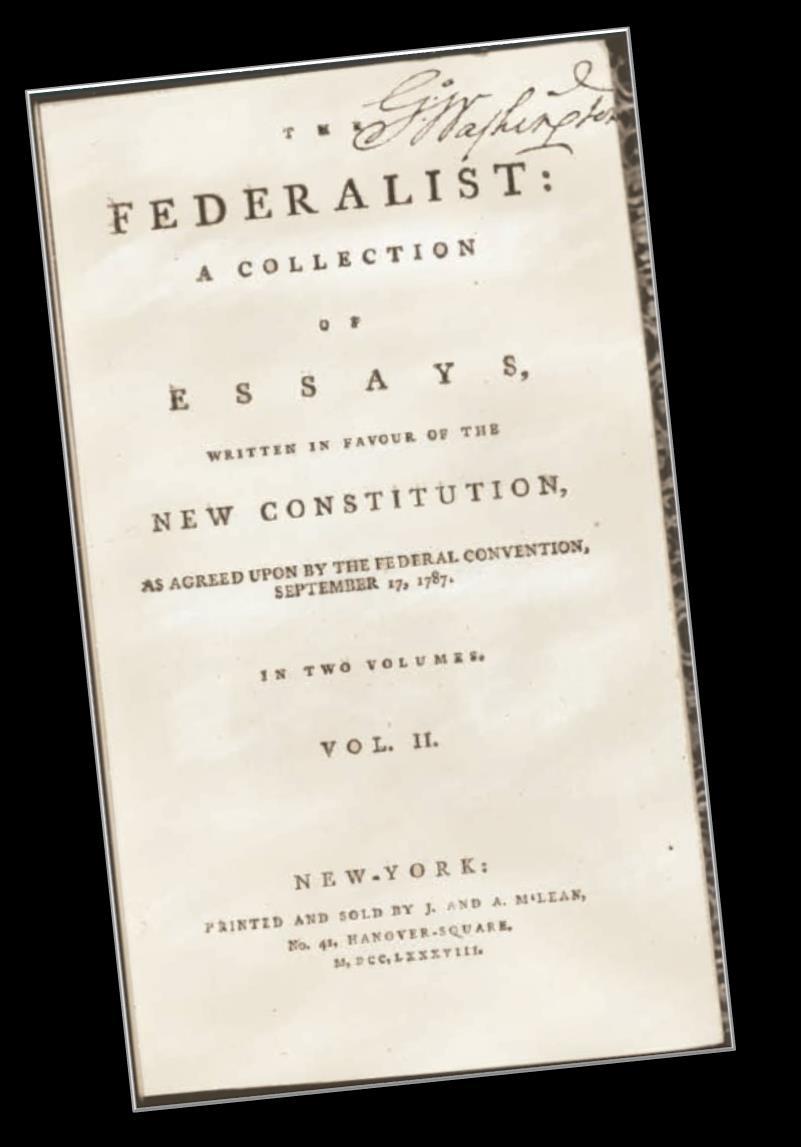 Chapter 25 In Federalist No.10 and Federalist No.