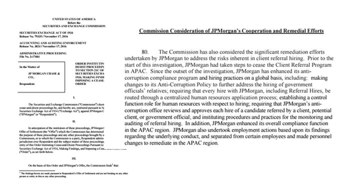 Hiring Practices: JPM-APAC, Mitigating the Risks 21 U.S.