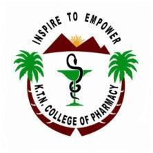 Cost of Application Form-Rs.200/- Application No: APPLICATION FORM FOR ADMISSION INTO B.PHARM/PHARM.D COURSE 2018-19 K.T.N. COLLEGE OF PHARMACY Chalavara (P.