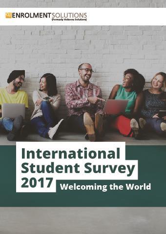 About the International Student Survey (ISS) The world s largest survey of pre-enrolled international and EU students Formerly owned by Hobsons, now owned by QS Enrolment Solutions 67,000