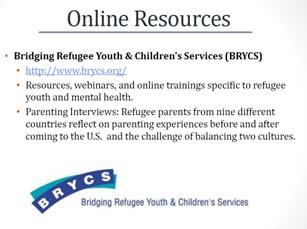 Resources for Caring for Refugees Caring for Refugees key points Prepare for visit
