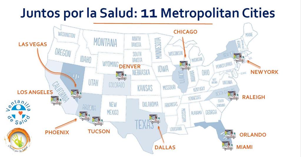 outside key metropolitan cities where high populations of Mexican Nationals reside.