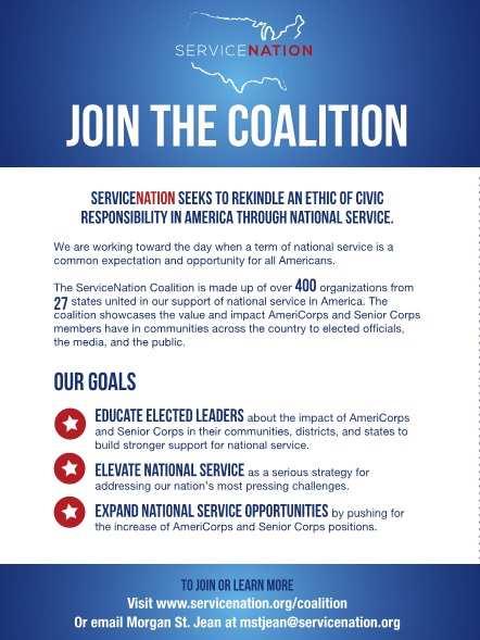 Join the ServiceNation Coalition