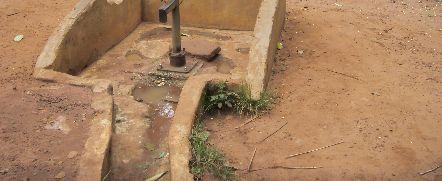There is no major stream in the village and so the residents go to nearby villages such as Achiase or Nkwabirim to fetch water any time their boreholes break down Management of Water facilities