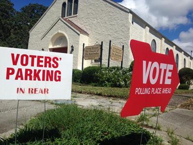 POLLING LOCATION ISSUES Accessibility for disabled Privacy of balloting Interactions w/ minors