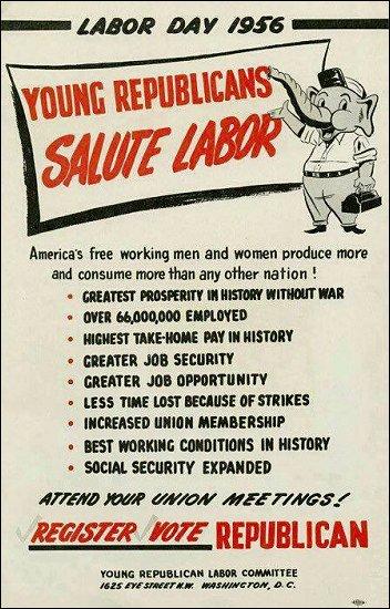 Labor History The passage of the NLRA sparked a wave of unionization that led to three decades of shared prosperity and what some call the Great Compression : When the share of national income taken