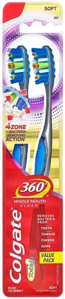 clean by combining product features such as multi-functioning bristles, gentle