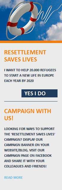 Inspired by the Save Me Campaign in Germany Numerical target: 20 000 by 2020 Quality Reception and Integration Like Save