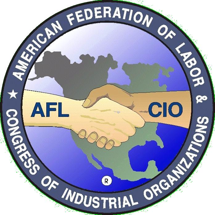 Major Unions American Federation of Labor founded by