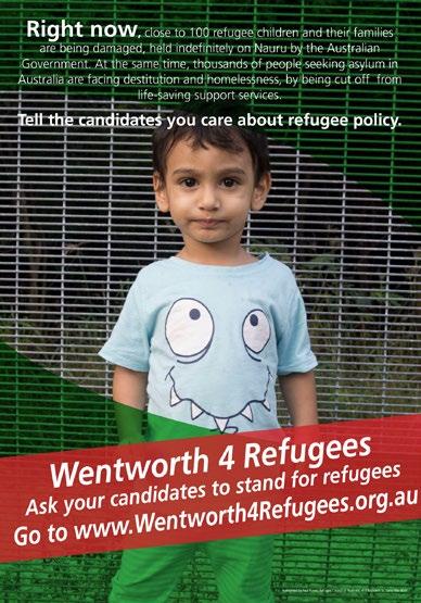PROMOTING FAIRER GOVERNMENT POLICIES 3 major national campaigns RCOA has been one of the organisations driving the collective sector campaign to get all #KidsOffNauru.