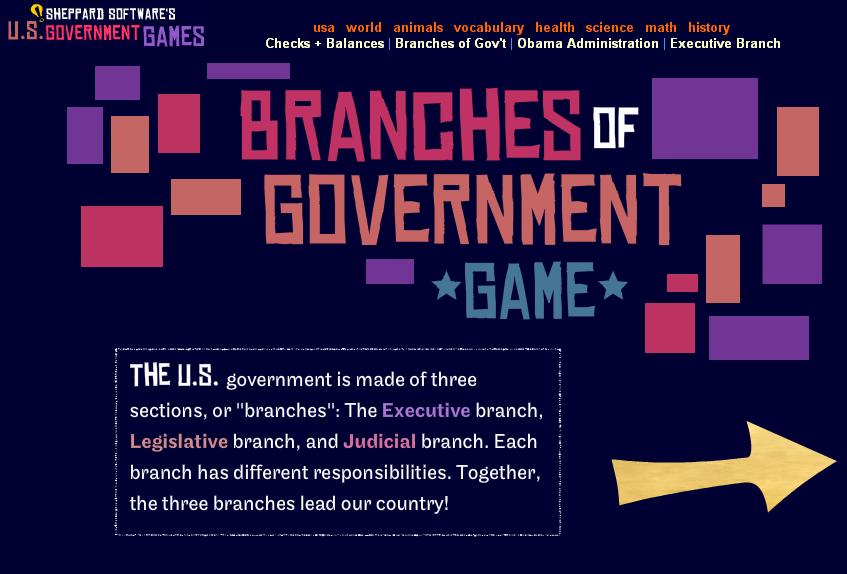 Branches of Government Game!