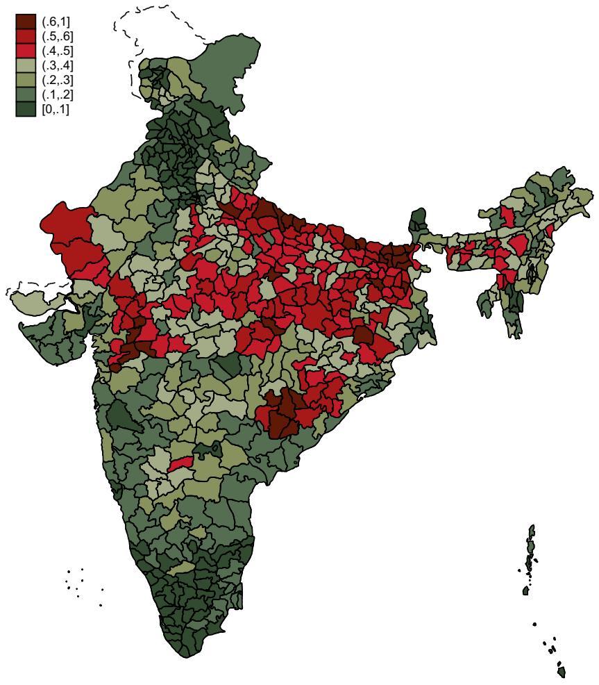 for some of the highest poverty rates in India and in South Asia. A case in point is Bihar.