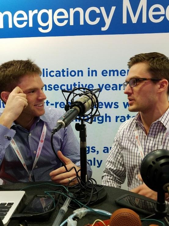 Live Streaming: Podcasts ACEM Booth Events: Stump the ER doc podcasts/videos 877 Views on Facebook Recorded interviews with notable emergency physicians for podcast EMN Live.