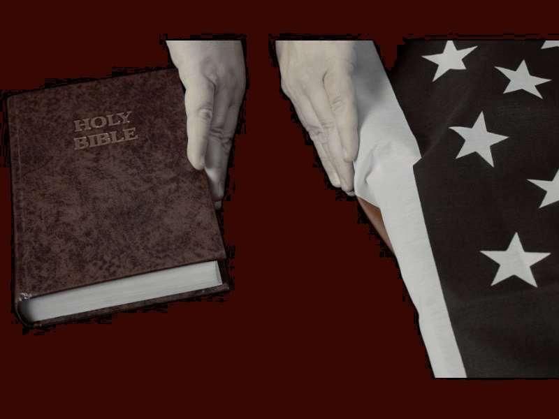 The Secular U.S. Constitution The U.S. Constitution has no religious references (does not mention God, Jesus, Christianity or any other religion) The U.S. Constitution does not establish an official religion nor does it say that the U.